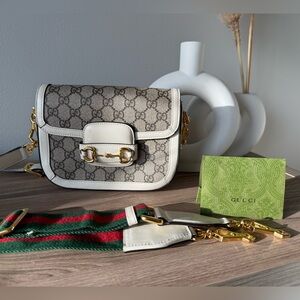 Gucci Horsebit 1955 GG Supreme bag